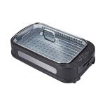 HomeSmokeless Electric Skillet with Removable Temperature Probe Indicator Light