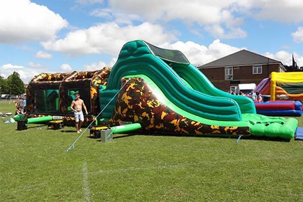 Cheap Army Inflatable Obstacle Courses Backyard Bouncy Castles Obstacle Course For Rent for sale