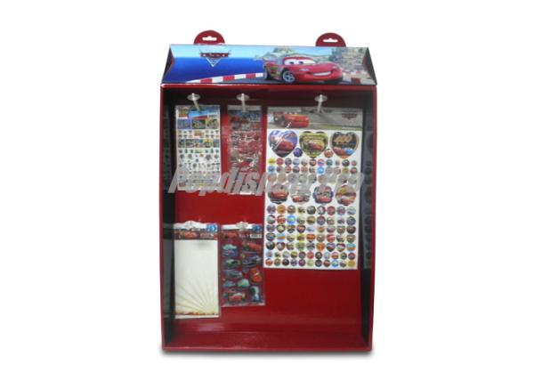 Cheap Durable 5 Hooks Cardboard Pegboard Display 2 Hanging Tags On Top Header for sale