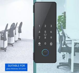 Best Office Keyless Smart Door Lock Tuya Digital Fingerprint Electronic Code IC Card wholesale