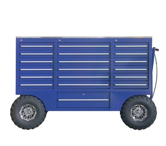 Cheap Tool Chest Pit Carts Trolley Tool Box Empty Workshop Cabinet with Customized Support for sale