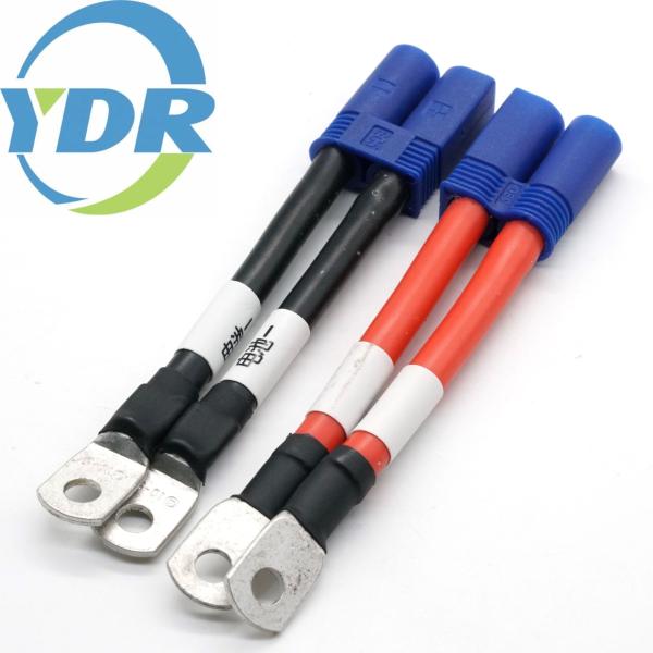 Cheap EC5-F Silicone Battery Connector Cables 8AWG Plug And Play Wiring Harness With Sheath for sale