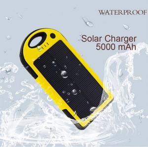 Mini portable solar mobile charger with 5000mAh from Amax Solar factory