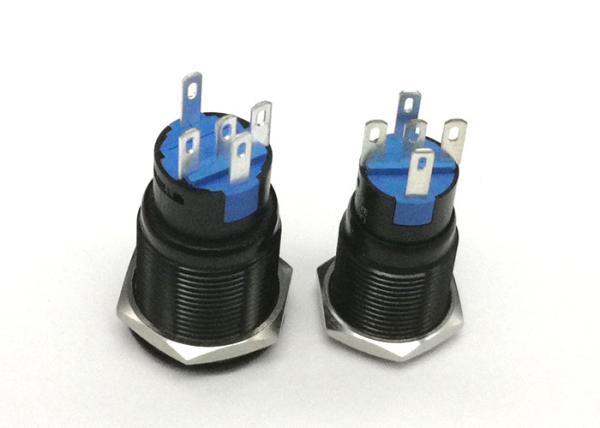 Cheap Momentary 12mm 1NO1NC IP65 Push Button Electrical Switch for sale