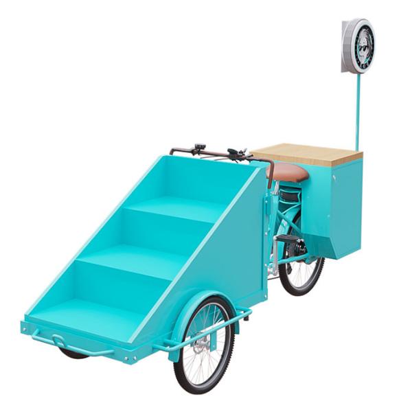 Cheap Easy Operating Scooter  Vending Cart With Folding Worktable CE Certification for sale