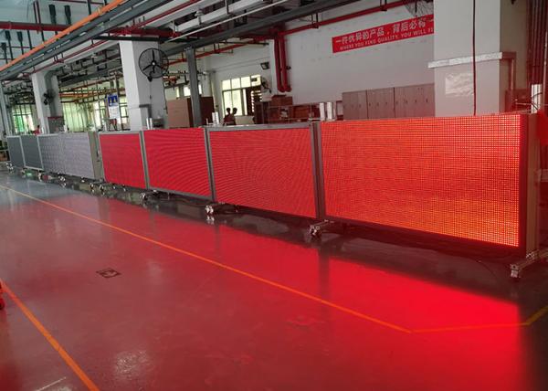 Cheap Traffic 3 in1 SMD LED Matrix Message Display Single Red Color Module for sale