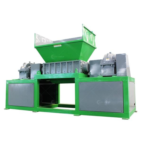 Cheap Double Shaft Shredder Metal Crusher Machine For Scrap Metal Processing Facility for sale
