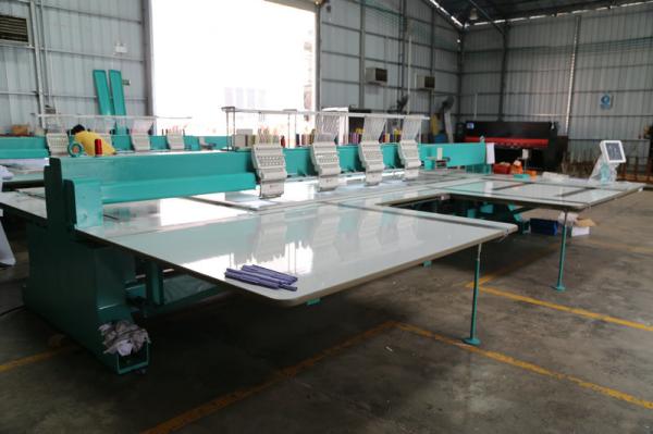 Cheap Automatic Multi Head Computer Embroidery Machine Large Working Area for sale