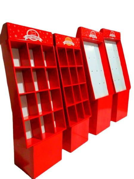 Cheap Cardboard Elegant Display Box Carton Table Top Counter Custom Printing for sale