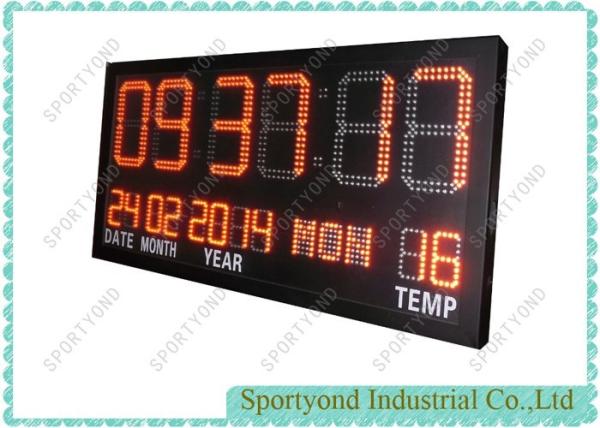 Cheap LED Clock board with temperature display for sale