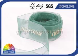 Best Sheer Packaging Gift Wrap Organza Ribbon For Wedding Florist Corporate wholesale