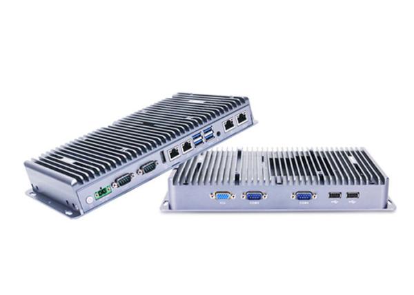 Cheap UHD Graphics I7 8565U Industrial Mini PC Fanless Embedded Computer With TPM for sale