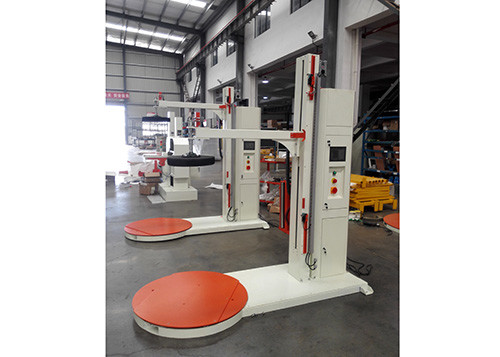 3m/Min Semi Automatic Stretch Wrapper Optional Scale Function
