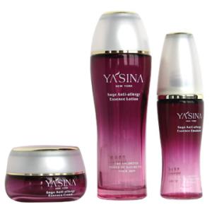 Best Custom 4 Ounce 1 OZ Blown Colored Empty Emulsion Cosmetic Glass Bottles and Jars wholesale