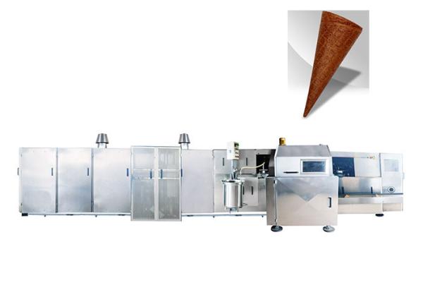 Cheap High Power Flexible Sugar Cone Machine With 3500 PCS / Hour Capacity for sale
