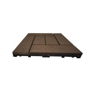 Best Wellness Centers Sauna Decking 300mm*300mm Foamed PVC Co-Extruded and Coated with ASA wholesale
