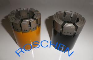 Mining Exploring Diamond Core Drill Bits BQ HQ NQ PQ For Hard Rock Formation