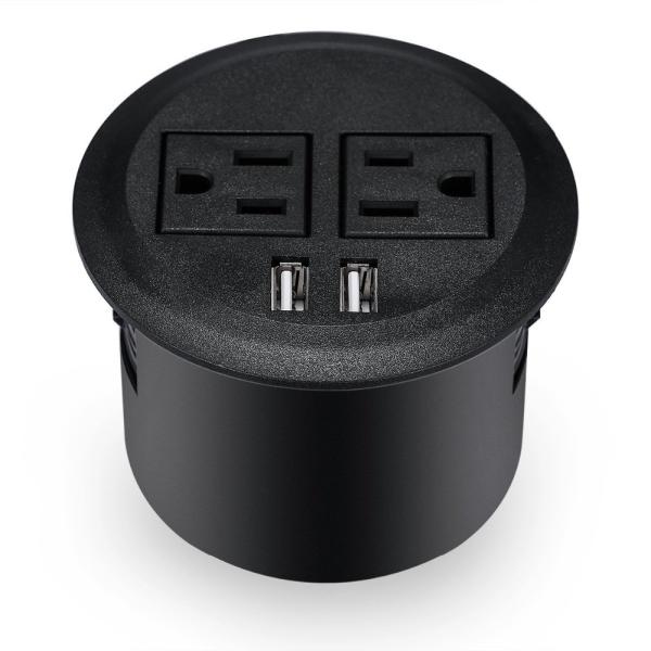 Cheap Durable Round Power Socket Convenient Use With Changeable Connectors for sale