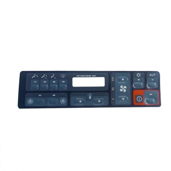 Cheap E312B E320B Excavator AC Panel Button Sticker Plastic Material for sale
