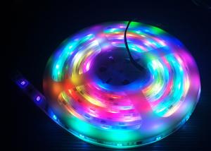 China Programmable RGB Flexible LED Strip SMD5050 0.336W Low Power Consumption on sale