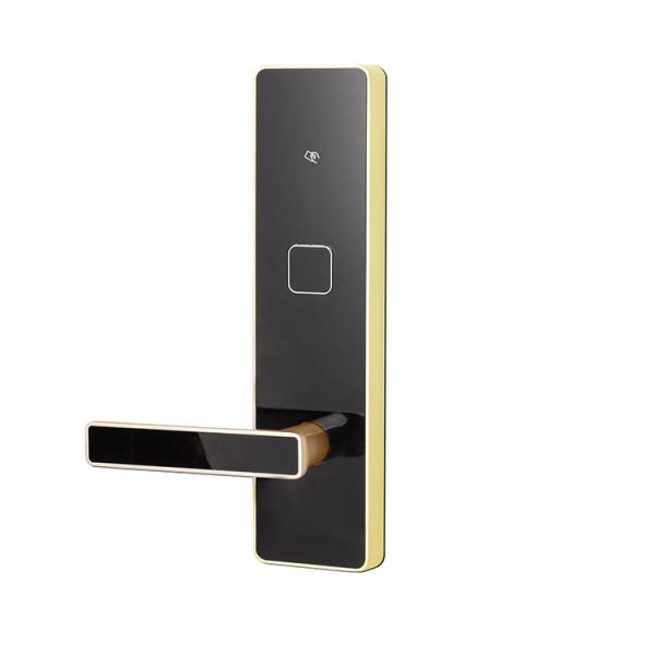 Cheap Single Latch Key Card Access Locks , Small RFID Lock Low Power Consumption for sale