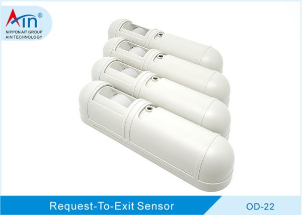 Cheap Red LED Indication Request To Exit Sensor , White Or Brown Enclosure Available for sale