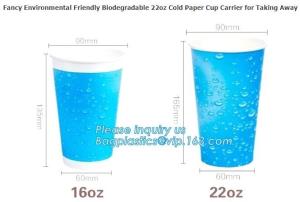 China Wholesale Price 12Oz Custom Printed Coffee Paper Cups With Certificate,Double wall kraft coffee holder paper cup with li on sale