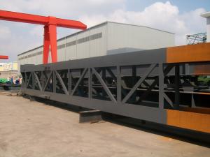 China Prefabricated Structural Lattice Columns Steel Fabrication Services ISO Standard on sale