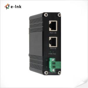 China 10 100 1000Mbps 802.3bt PoE Ethernet Power Splitter 70W 36VDC Output Din Rail on sale