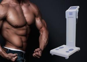 Human Body Composition Analyzer BMI Analyzer Machine With 8 Contact Points