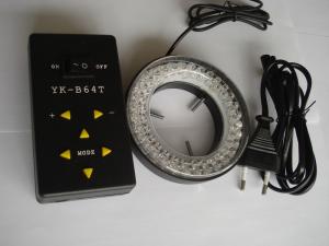 China YK-B64T  LED Ring Lamp microscope spare parts led ring light 4 segment controll four zone on sale