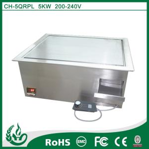 Best Microcomputer control induction griddle flat plate griddle with 5kw wholesale