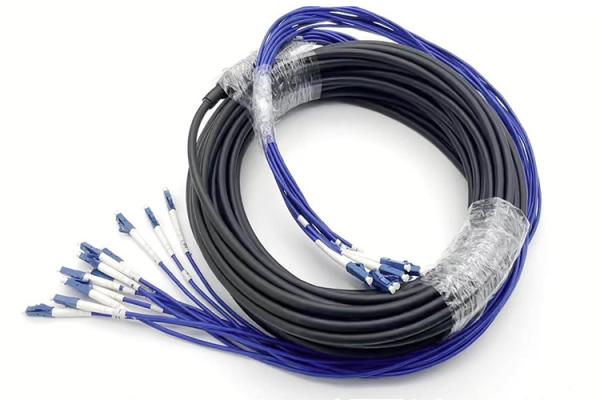 Cheap New Types Armored Multimode Prefabricated Fiber Optic Patch Cord Connector for sale