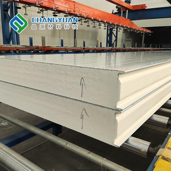 Cheap Changyuan Cold Storage PU Panel Fire Rated Sandwich Panel 150/200/250mm for sale