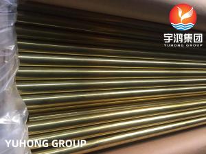 Best ASTM B111 /ASME SB111 C44300 O61 Seamless Boiler Tubes Brass Tube Cold Finished Oil and Gas wholesale