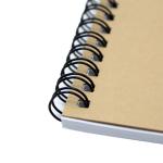 Recycled Kraft Paper Custom Notebook Printing For Exercise Book Writing