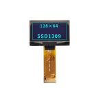 1.54 Inch PMOLED Display Module, 128x64 Resolution, 24 PINS 3/4 SPI I2C