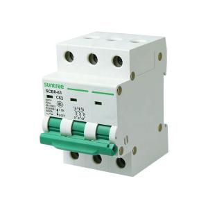 Best 3 Pole 40A Electrical SCB8-63 MCB Circuit Breakers wholesale