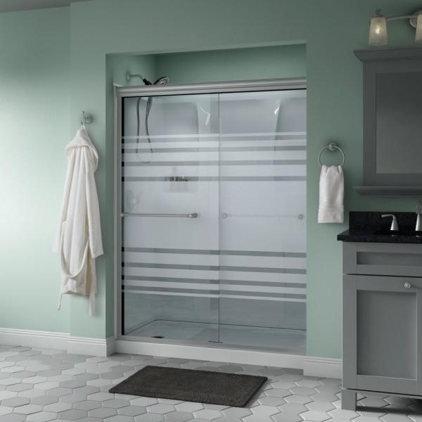 Cheap White Black Shower Tempered Glass Silk Printing Flat and Curved A11 for sale