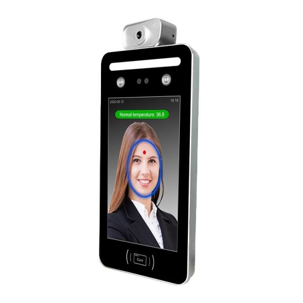 Cheap Linux  2A Face Recognition Attendance Scanner With Temperature Detection for sale