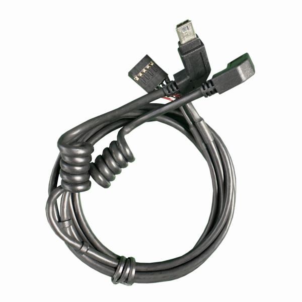 Cheap 2x5 PIN To 2x Mini USB Spring Cable Custom Computer Mainboard Serial Cable 100 for sale