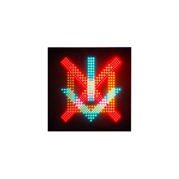 Cheap 50W Lane Control LED Screen Sign Oriented Identification System for sale