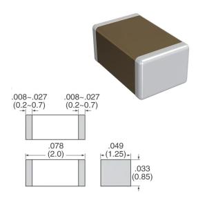 Best GRM219R61A105KA01D 10V 1uF SMD Ceramic Capacitor wholesale