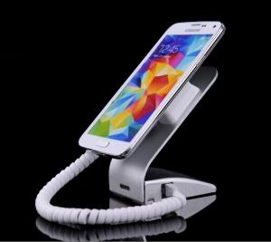 COMER anti-theft security display for mobile phone Docking Station with Alarm Clock