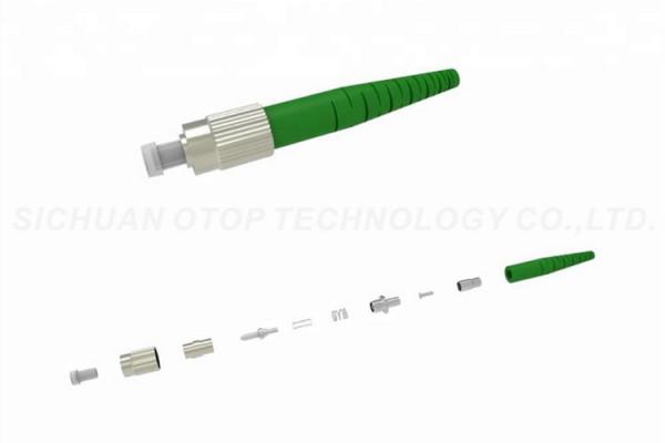 Cheap FC / APC Fiber Optic Connector -40 to 80°C Operating Temperature for Ftth and Network for sale
