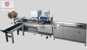 Best Automatic wire binding machine PBW580S with hole punching and auto feed conveyor wholesale