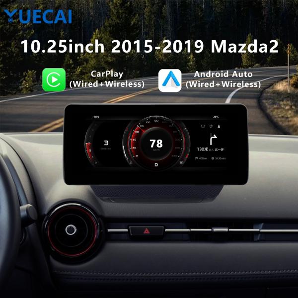 Cheap 10.25 inch Mazda Android Head Unit 1280*720 Android 12 Google Maps for sale