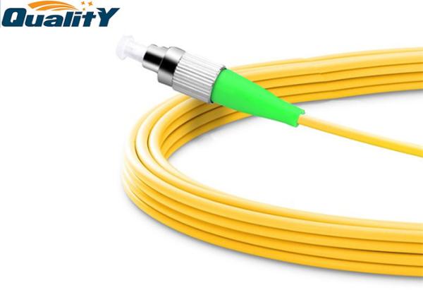 Cheap FC APC Single Mode Simplex G652D Optic Fiber Patch Cord for sale