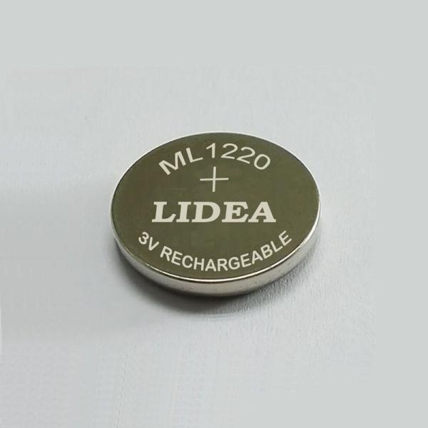Cheap ML1220 Lithium rechargeable button cell for sale