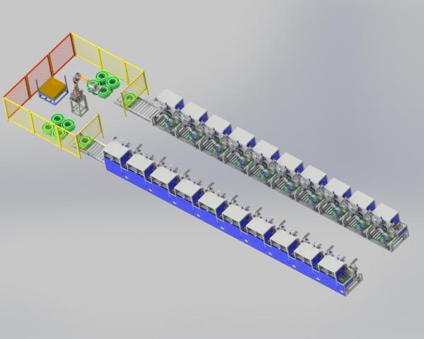 Cheap Automatic Palletizing System PET strapping winder winding machine for sale
